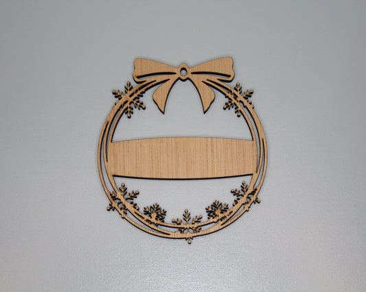 Kersthangers met naam of tekst