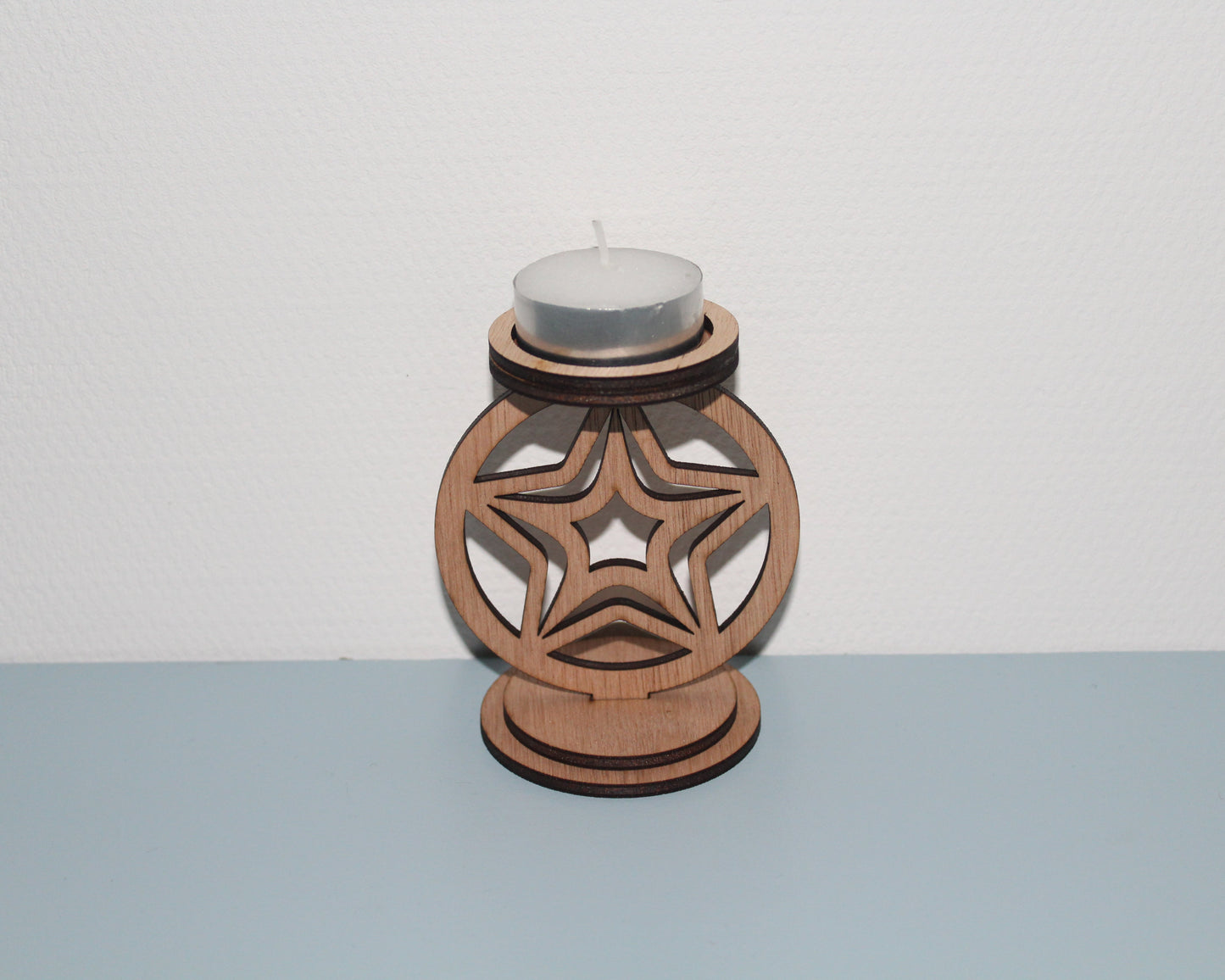 Waxinelichthouder Kerst