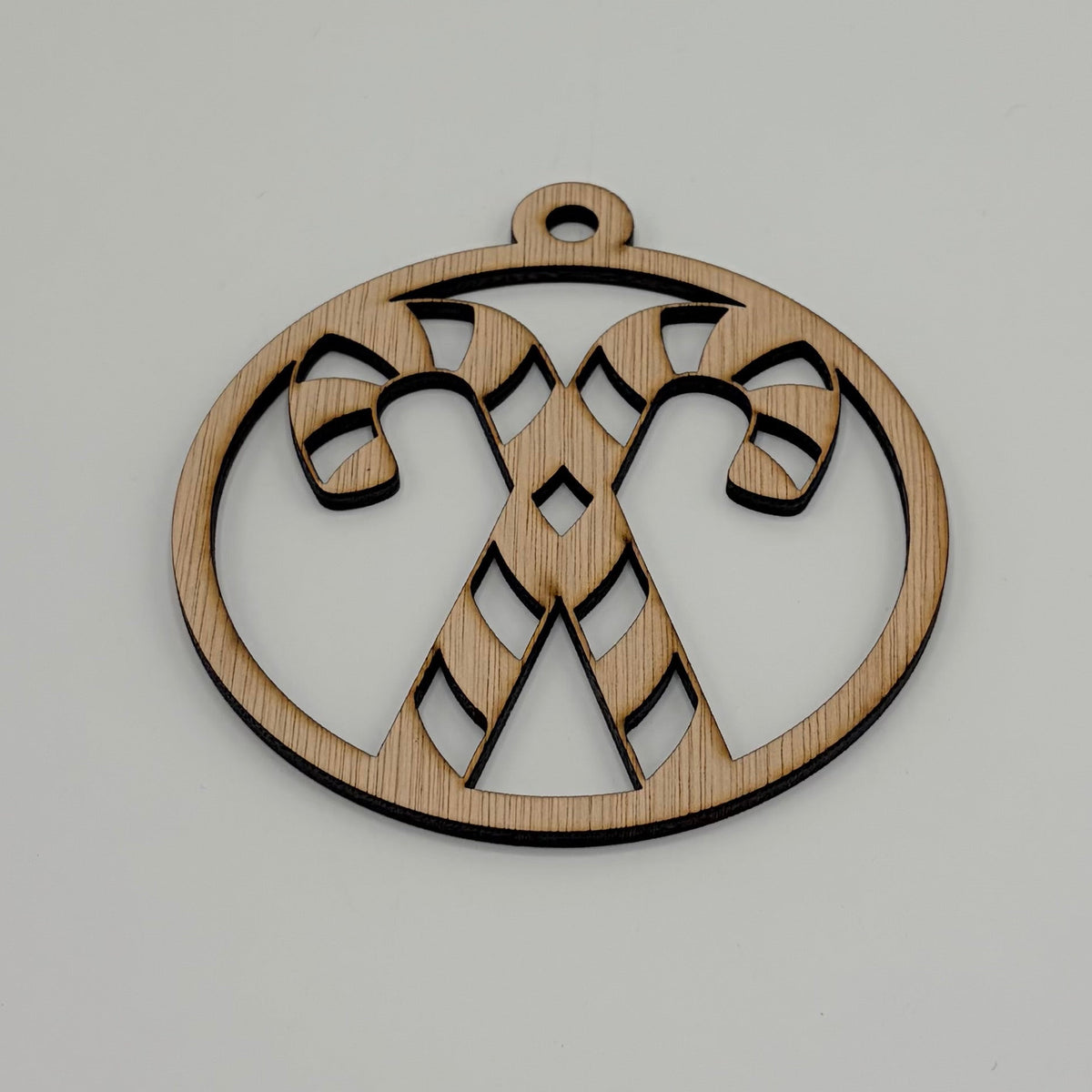 Houten kerstballen