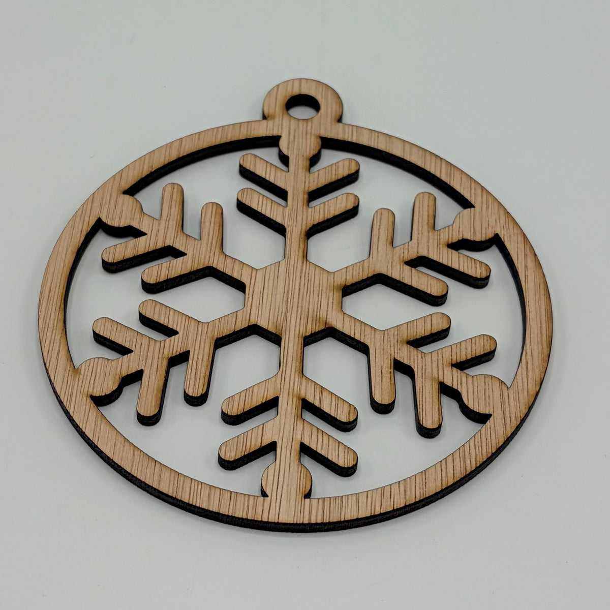 Houten kerstballen